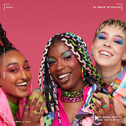 Paleta sjenila za oči Ultimate – 04W I Know That's Bright NYX PROFESSIONAL MAKEUP