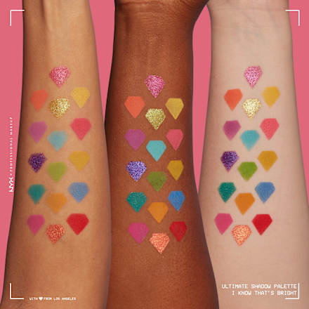 Paleta sjenila za oči Ultimate – 04W I Know That's Bright NYX PROFESSIONAL MAKEUP