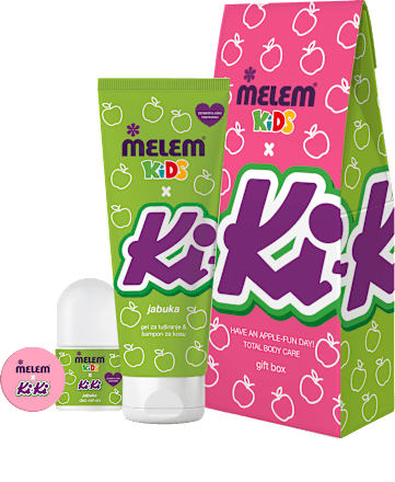 Poklon-paket Kids Ki-Ki – jabuka, veliki Melem