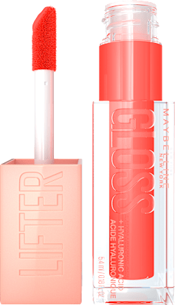 lesk na rty Lifter Gloss 22 Peach Ring MAYBELLINE NEW YORK