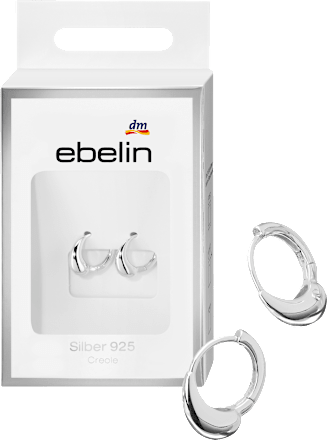 Creolen 925 Silber Tropfenform ebelin