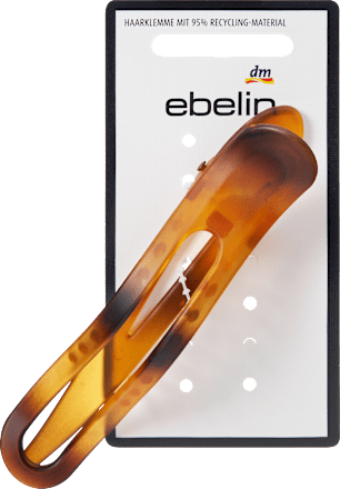 Haarklemme, braun ebelin
