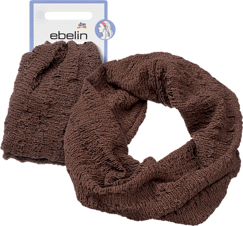 Haarband mit Struktur, braun ebelin