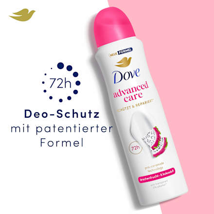 Antitranspirant Deospray Advanced Care Drachenfrucht & Kokosduft Dove