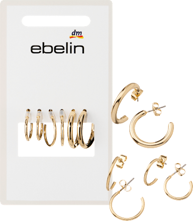 Creolen Gold-Optik ebelin