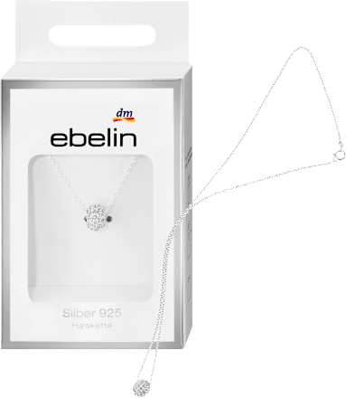 Halskette 925 Silber Kugel ebelin