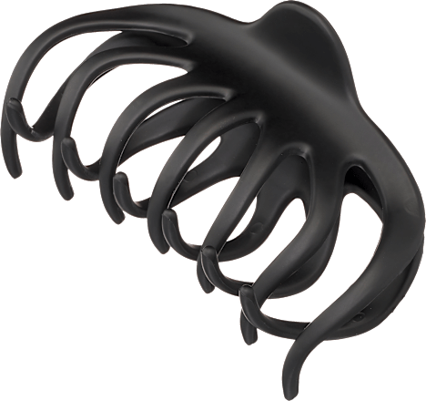 Haarklammer Oktopus-Form, schwarz ebelin