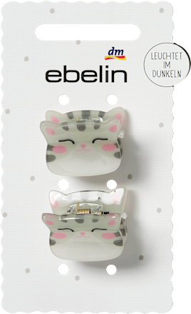 Spinki do włosów z kotkami lub żabkami ebelin