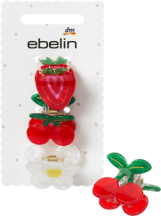 Haarklammern Früchte & Blume ebelin