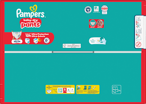 Baby Pants Baby Dry Gr. 5 (11-17 kg) XXL Pack Pampers baby-dry