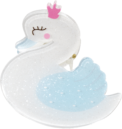 Haarklammer Schwan ebelin