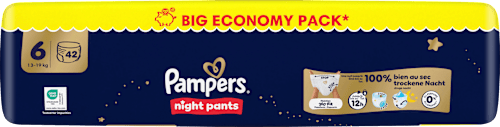 Baby Pants night Gr. 6 (13-19 kg) Big Pack Pampers baby-dry