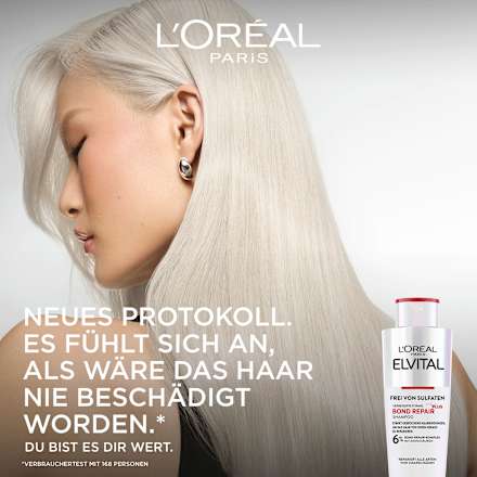 Shampoo Bond Repair Anti-Haarschäden L'ORÉAL PARiS ELVITAL