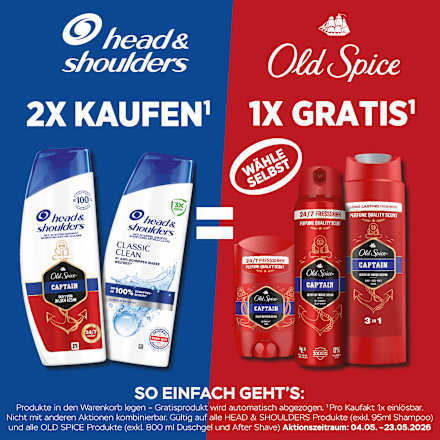 Shampoo  Anti-Schuppen  Classic Clean head&shoulders