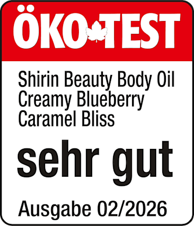 Körperöl Creamy Blueberry Caramel Bliss SHIRIN BEAUTY