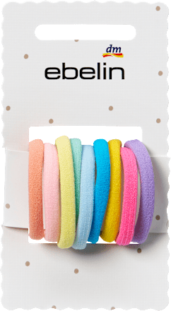 Haargummi Rosa/Bunt-Mix ebelin