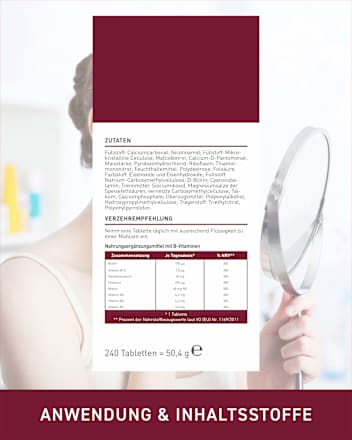 Tabletten Vitamin B Komplex 240 St N1
