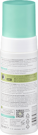 Szenzitív 3in1 arctisztító hab érzékeny bőrre, hamamelisszel és kamillával alverde NATURKOSMETIK