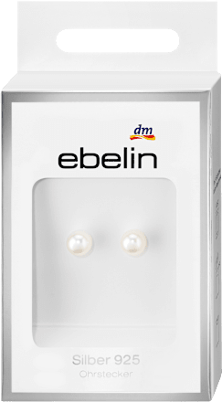 Ohrstecker 925 Silber Perle ebelin