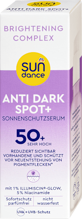 Siero solare ANTI DARK SPOT+ SPF50+ sundance