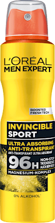 Antitranspirant Deospray Invincible Sport L'ORÉAL PARiS MEN EXPERT