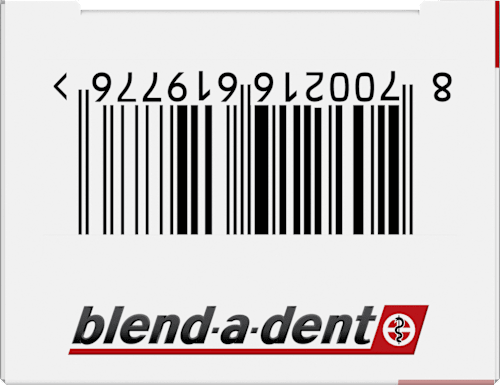 Haftcreme Plus Barriere gegen Speisereste geschmacksneutral blend-a-dent