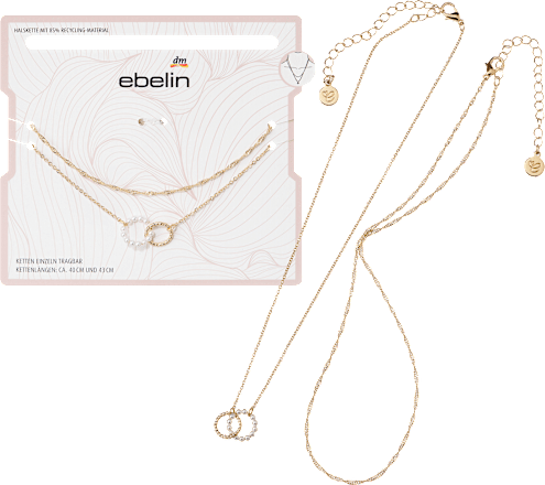 Halsketten Gold-Optik ebelin