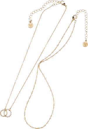 Halsketten Gold-Optik ebelin