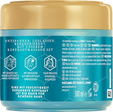 Kopfhautmaske DermaXPro Feuchtigkeits-Ritual inkl. Kopfhautmassager head&shoulders