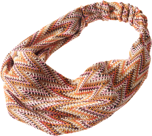 Haarband mit Ethno-Muster, braun ebelin