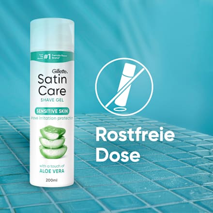 Rasiergel, Aloe Vera Satin Care