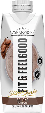 Diät Shake, Slim Shake Schoko, trinkfertig Layenberger Fit+Feelgood