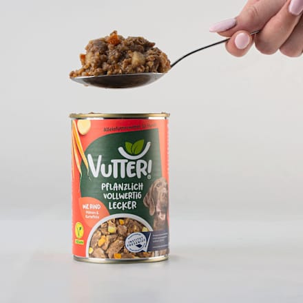 Nassfutter Hund, Vegan wie Rind VUTTER!