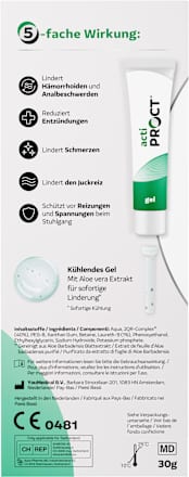 ActiProct Gel Tube actiPROCT