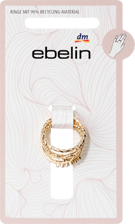Ringe Gold-Optik ebelin