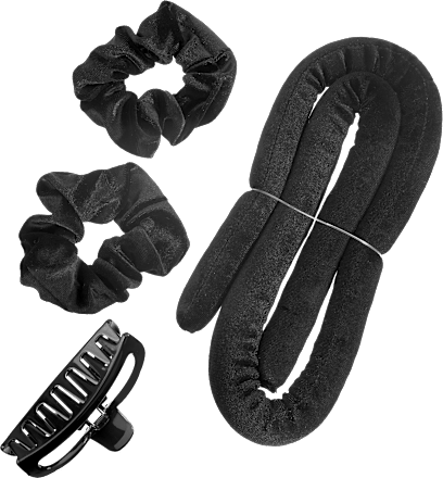 Lockenstyler beige/schwarz 4tlg ebelin