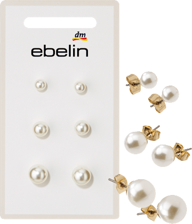 Ohrenstecker Perlen ebelin
