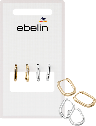 Creolen, Gold- & Silber-Optik ebelin