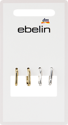 Creolen, Gold- & Silber-Optik ebelin