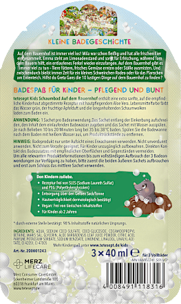 Kinder Badezusatz Auf dem Bauernhof mit Wimmelbild (3x40 ml) tetesept: KIDS