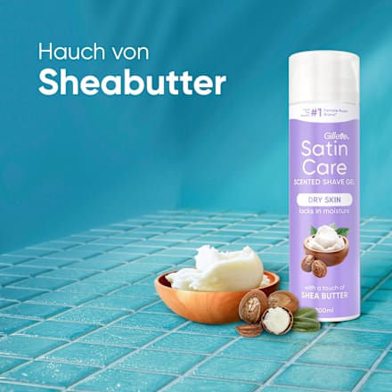 Rasiergel, Shea Butter Silk Satin Care