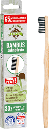 Zahnbürste Bambus mittel Outdoor Freakz