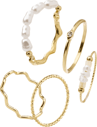 Ringe Gold-Optik ebelin