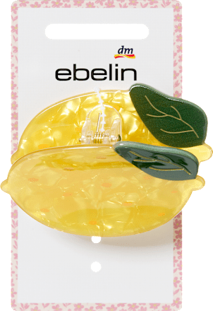 Haarklammer Zitrone ebelin