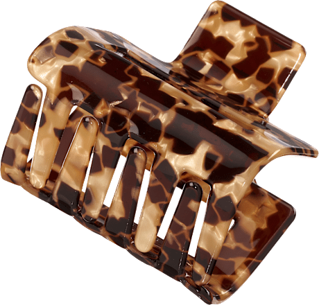 Haarklammer mit Cut-Out, Leo-Optik ebelin