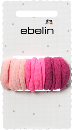 Haargummis mini, Rosa/Bunt-Mix ebelin