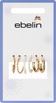 Creolen Gold-Optik ebelin