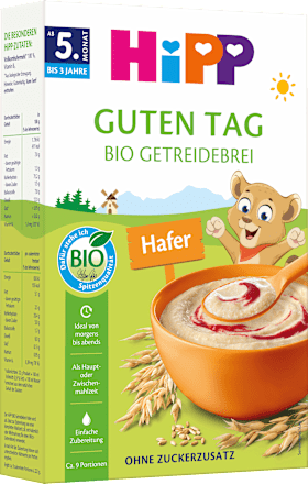 Getreidebrei 100% Hafer ab dem 5. Monat HiPP