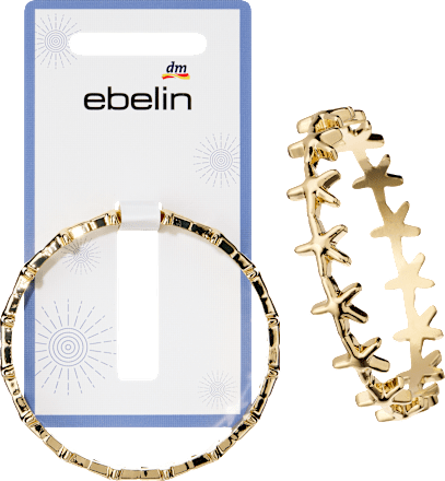 Armreif Seestern, Gold-Optik ebelin