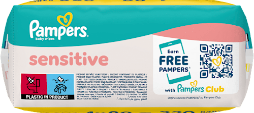 Feuchttücher Sensitive (4x80 St) Pampers